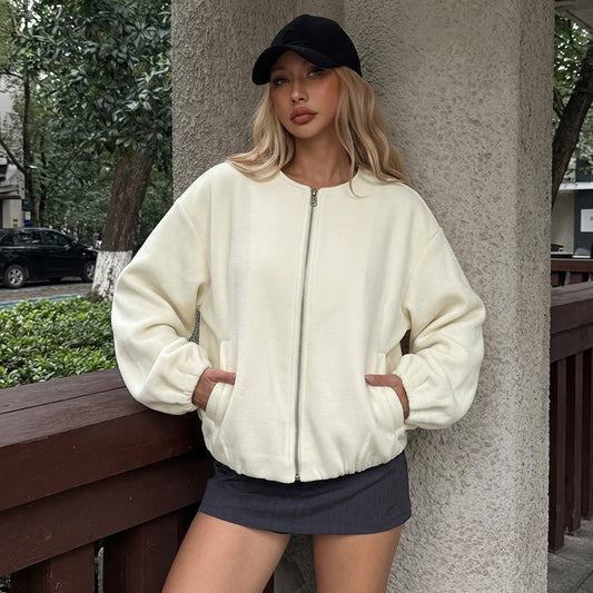 Veste de Margaux courte, style sportswear – Schiara