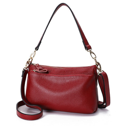Sac de Lucie, cuir pleine fleur, vue face