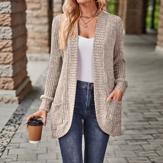 Manteau de Nina ample mi-long avec poches – Schiara